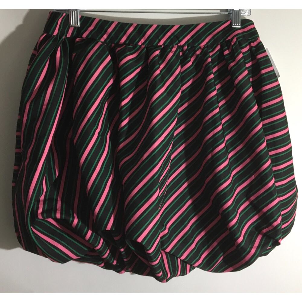 Wicked Movie by Paul Tazewell Striped Bubble Skirt Women's Size XS NWT $30